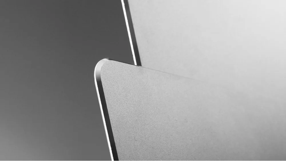 Xiaomi умный металлический коврик для мыши Коврик для мыши ультра тонкий алюминиевый тонкий компьютерный коврик для мыши Матовый для офисного ноутбука