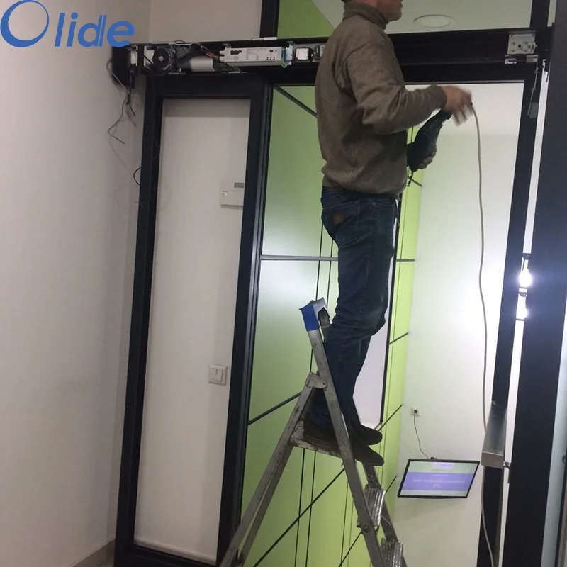 

Electric Commercial Door Operator Complete Set With Rail And Cover