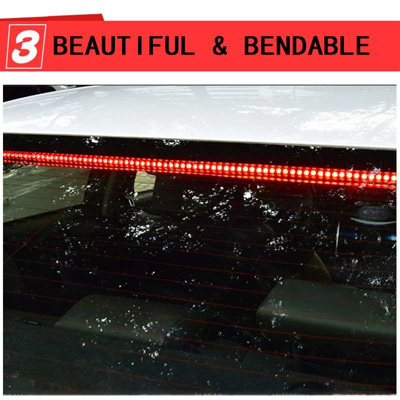 LENTAI 1 шт. автомобиль с высоким креплением тормозной фонарь светильник