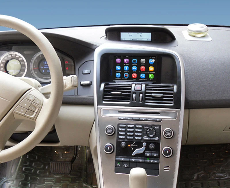6,2 дюймов Android 7,1 Автомобильный gps навигатор для VOLVO XC60 Автомобильный видео плеер WiFi Bluetooth зеркало-Ссылка обновленная Оригинальная Автомобильная Радио
