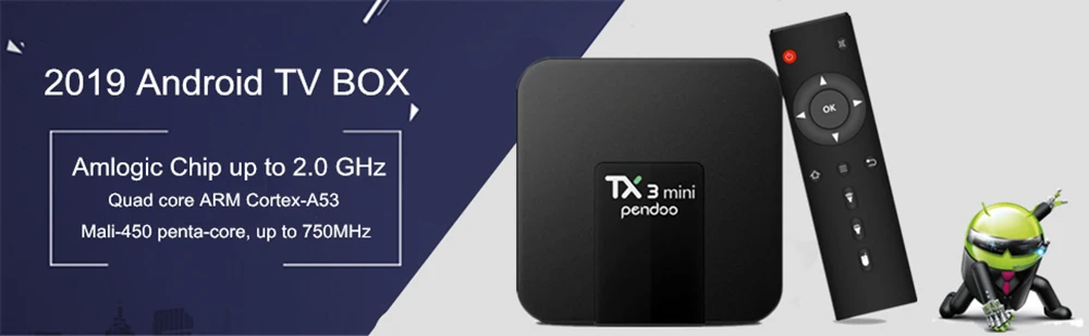 Tanix TX3 мини-телеприставка IPTV Android 7,1 Amlogic S905W четырехъядерный процессор 2 Гб 16 Гб H.265 декодирование 4K Wifi смарт-приставка медиаплеер