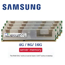 Samsung Серверная память 4 ГБ 8 ГБ оперативной памяти, 16 Гб встроенной памяти, DDR3 PC3 1066 МГц 1333 МГц 1600 МГц 1866 МГц 8 г 16 г 10600R 12800R 14900R ECC REG 1600 1866 Оперативная память