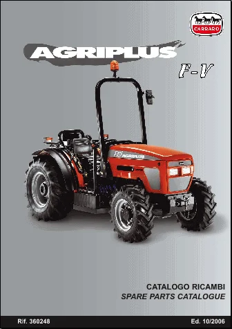 Carrado Agriplus Agriup и осевые запасные части каталог|parts catalog|catalog partscatalog |