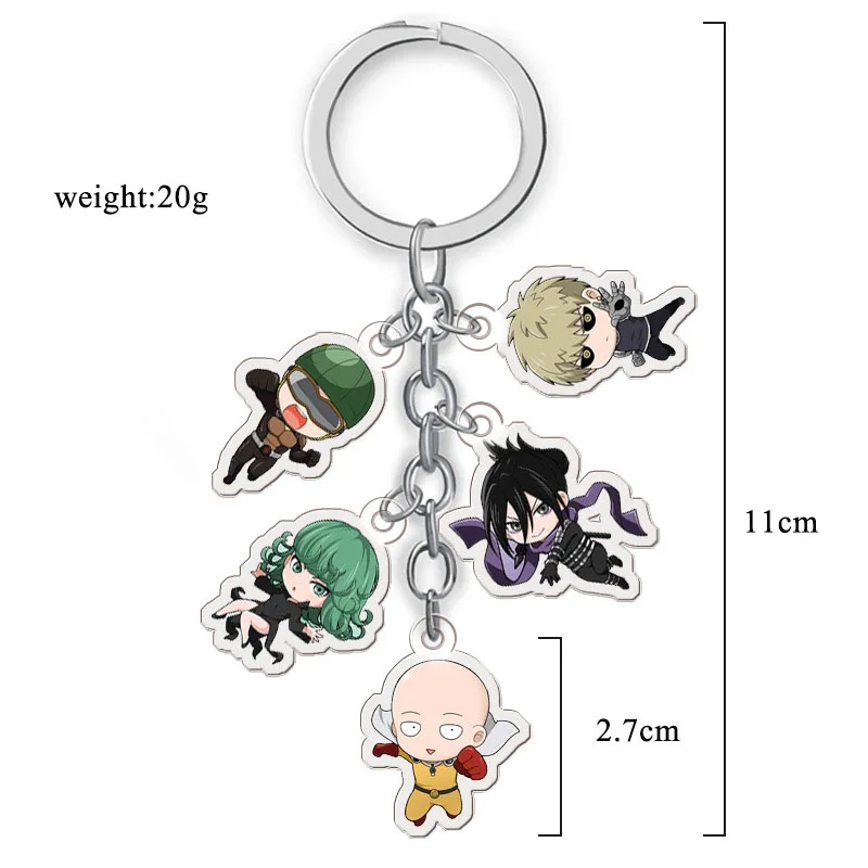 Брелок для ключей с персонажами Аниме One Punch Man|Брелоки| |