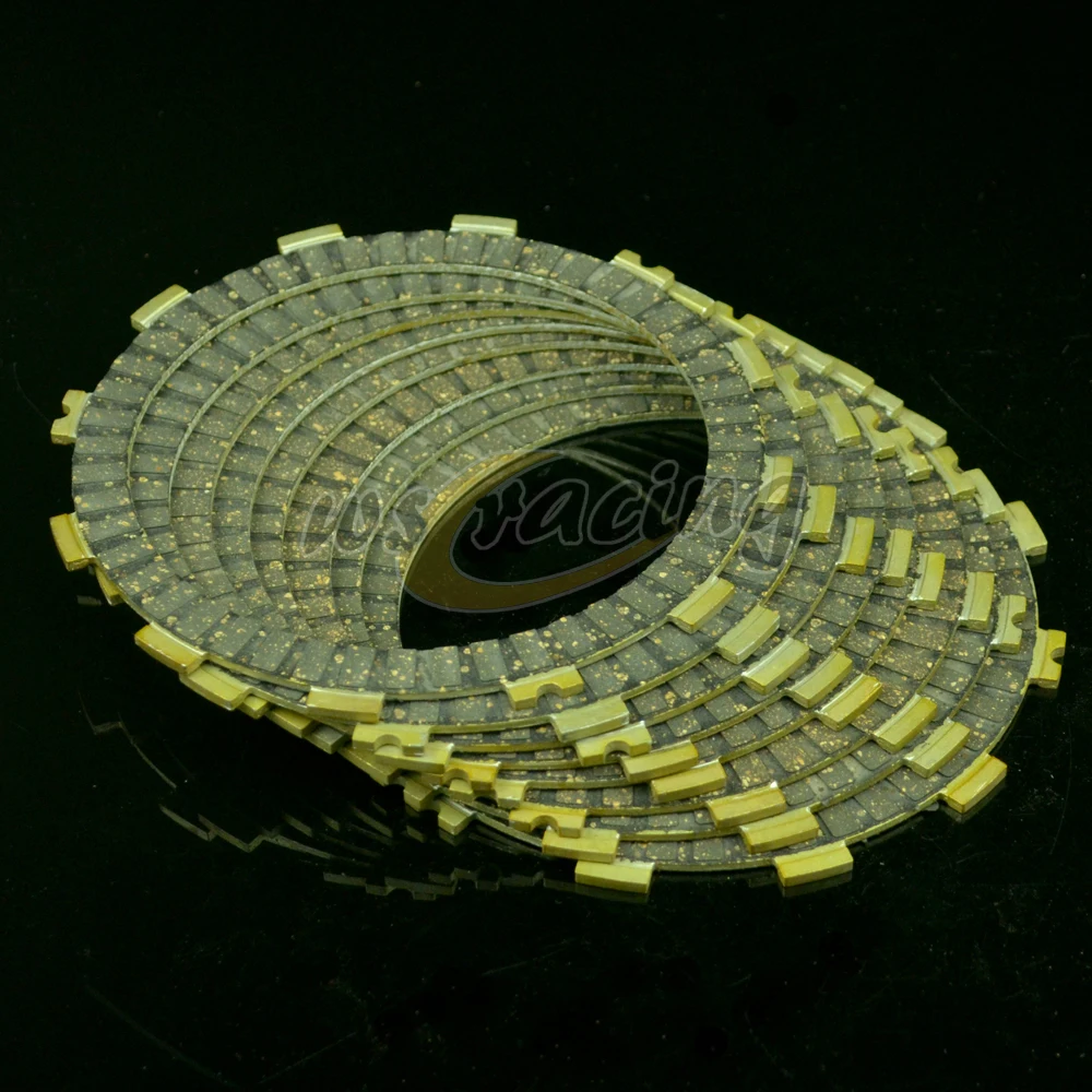 8 Pcs Motorcycle Engine Parts Clutch Friction Plates Disc Fit For HONDA CR250R 90-07 CRF450R 02-10 CRF450X 05-15 CR500R 90-01 |