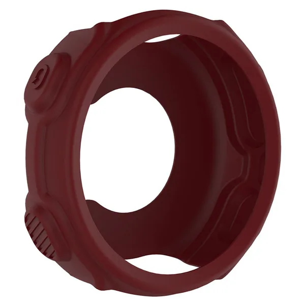 Deep red Сменный Чехол для телефона силиконовый чехол Защитный чехол для Garmin forerunner 235 для 735XT Спортивные gps часы - Цвет: Deep red