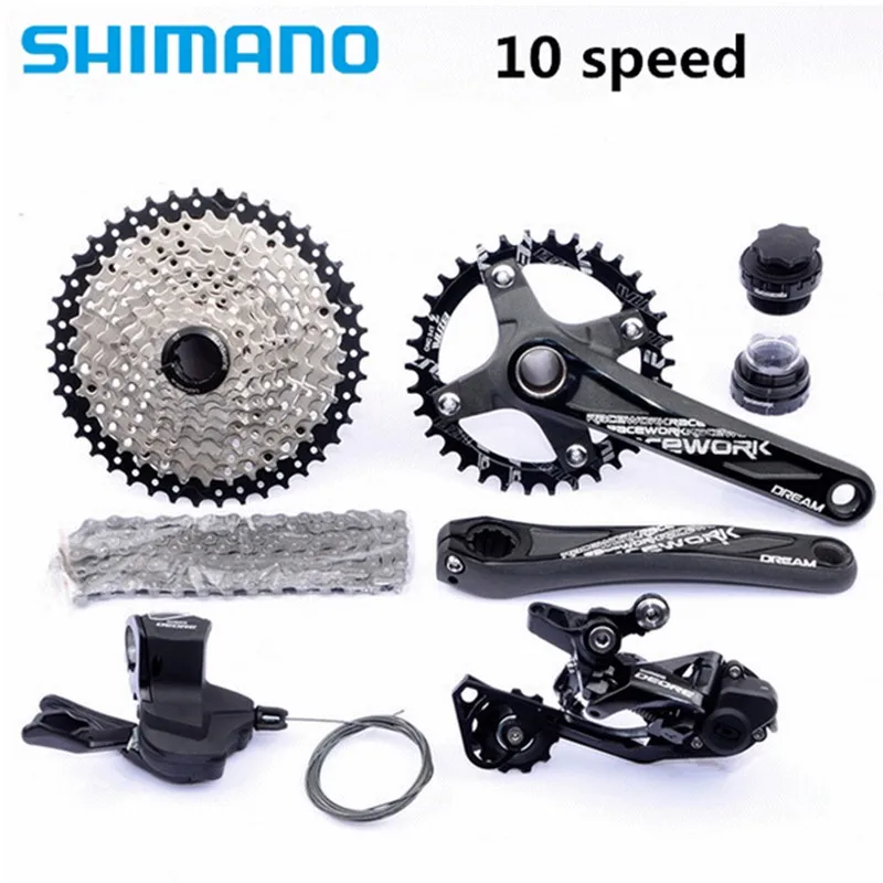 SHIMANO DEORE M6000 SRAM NX набор групп 1x11 10s MTB GX 170 172 5 175 мм комплект для горного велосипеда