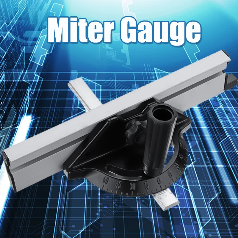 Miter Gauge Carpentry Push Rod Angle Ruler Table Saw Woodworking Tool Adjustable Flip Stop | Инструменты