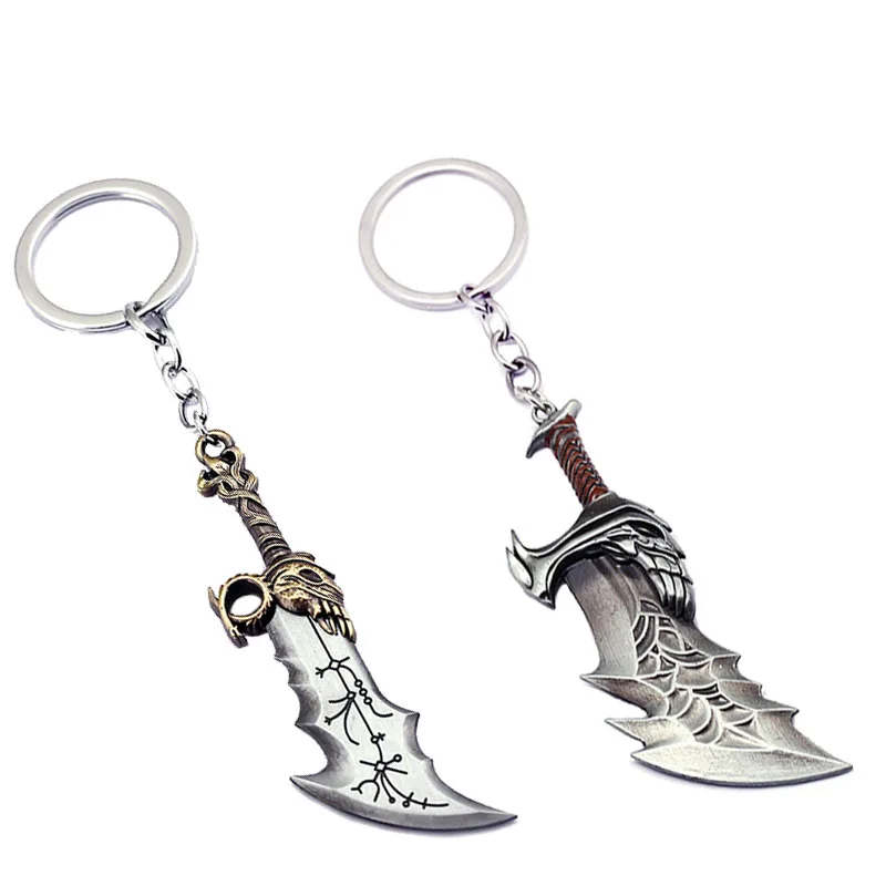 12 шт новая игра Бог войны 4 Kratos Shield Axe брелок круглый Чоппер кулон Доставка Модные