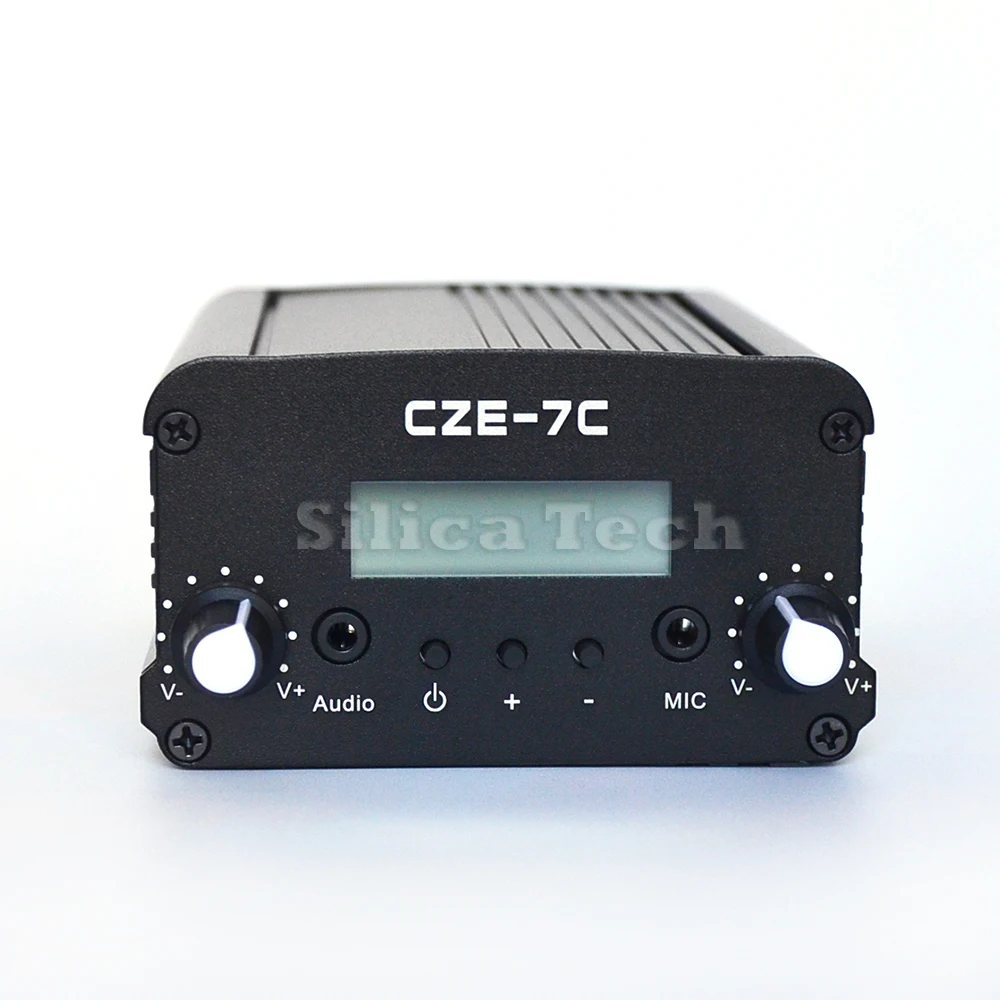 CZERF 1 Вт/7 Вт трансляции радиостанции CZE 7C Стерео PLL FM передатчик + Ant комплект|Теле- и