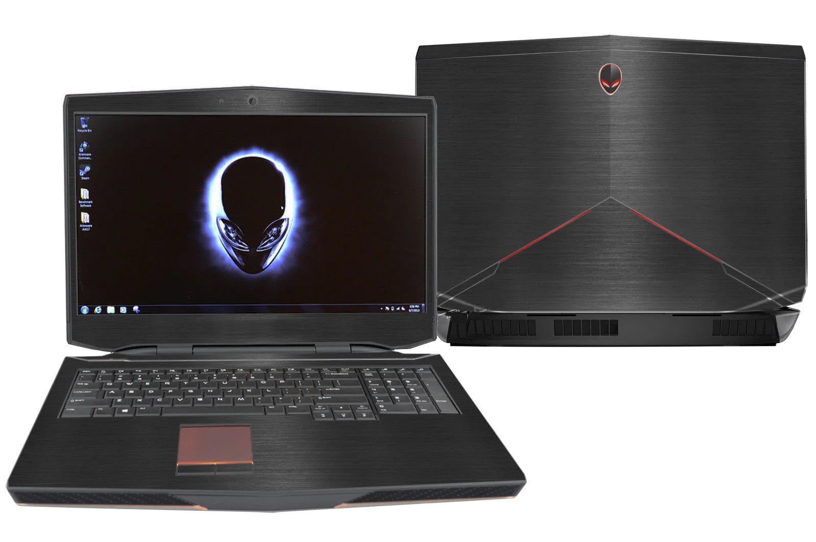 Матовая блестящая наклейка для ноутбука KH защитный чехол Alienware 17 R3 R2 ANW17 AW17R2 AW17R3 3