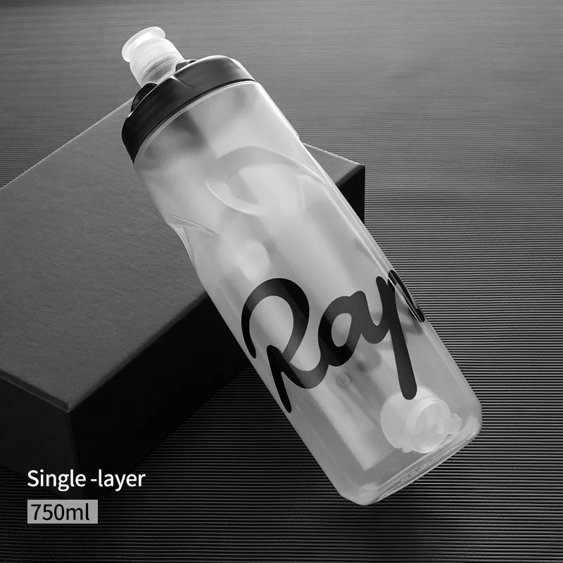 750ml Rapha велосипедная бутылка для воды 750 мл герметичная сжимаемая бутылка без вкуса BPA-free пластиковая бутылка для воды для кемпинга, туризма, спорта - Цвет: 750ml