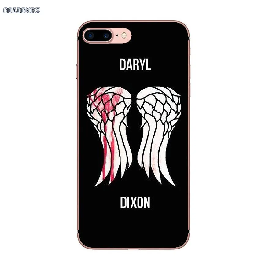 Walking Dead Daryl Dixon Wings мягкие прозрачные чехлы для iPhone 6 6S 7 8 Plus X XS MAX XR 4 4S 5 5S SE 5C |