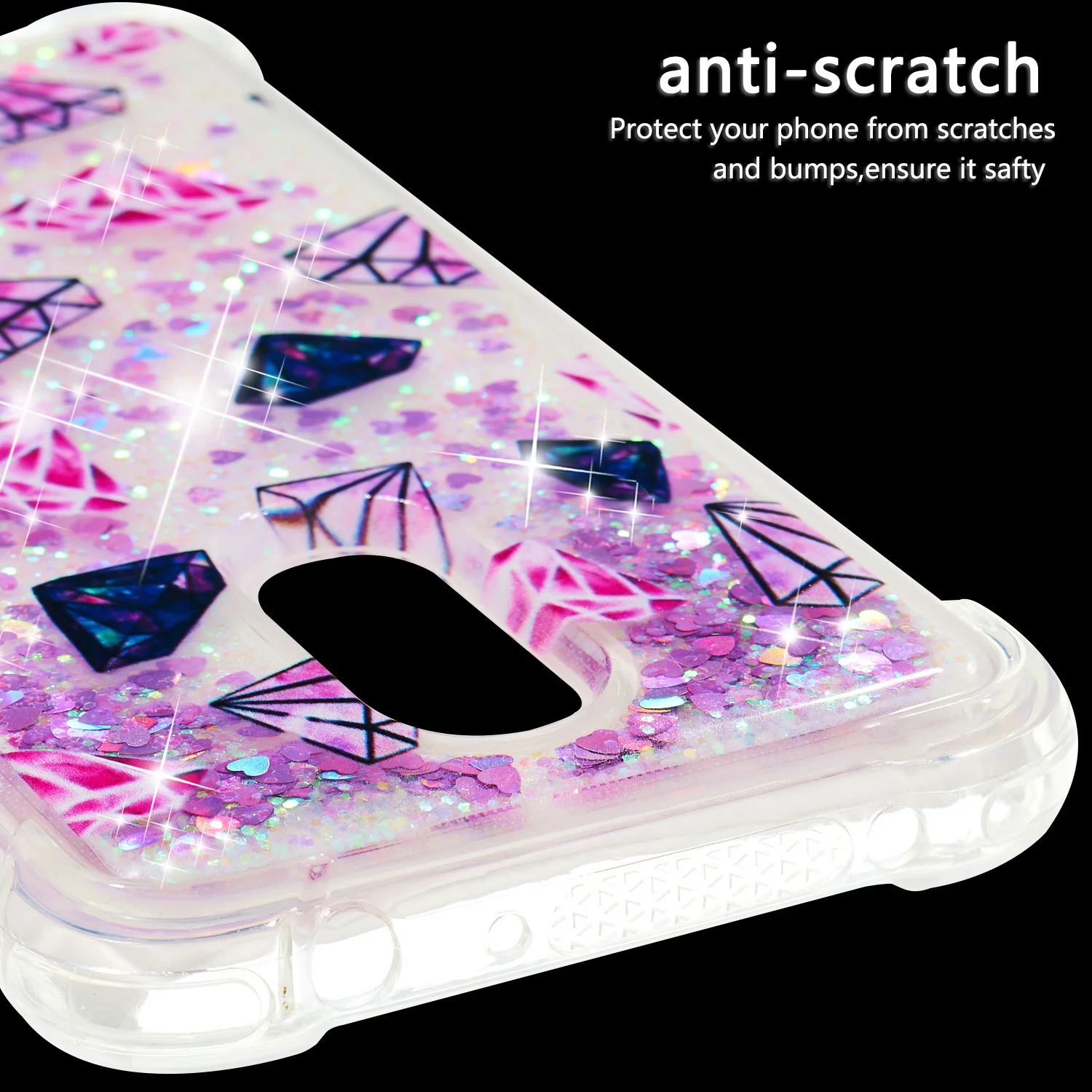 Liquid Quicksand Case For Xiaomi MI A1 5X A2 Lite Love Heart Glitter Cover Redmi 6 Pro Bling Sequins Mi Funda |