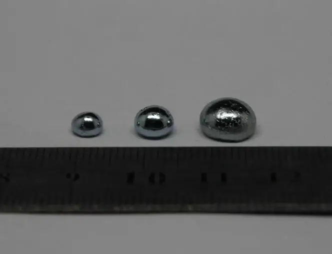 Os Osmium шариковая бусина чистый 99.95%, таблица редкоземных драгоценных металлических элементов для исследований, учебная коллекция