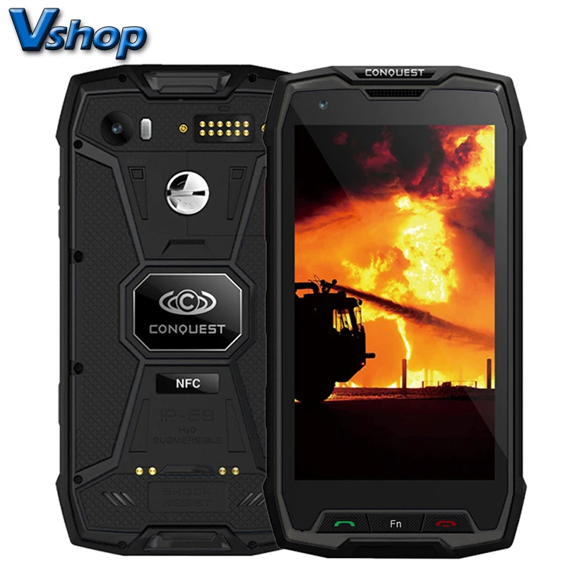 Conquest S9 смартфон с 5 дюймовым дисплеем восьмиядерным процессором ОЗУ 6 ГБ ПЗУ 64 Android