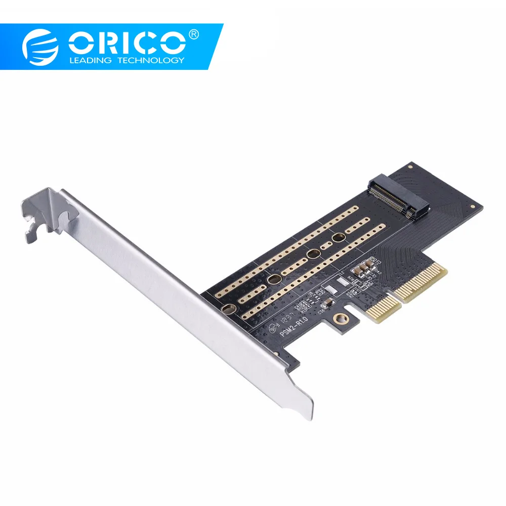 ORICO M.2 NVME к PCI-E 3,0X4 карты расширения PCI-e 3,0 Gen3 X4 для IOS, Windows7/8/10, Linux