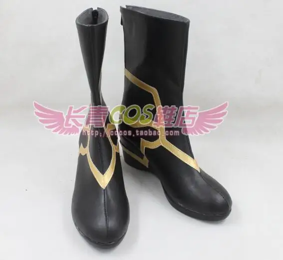 

FGO Fate Grand Order Caster Shoes Anime Merlin Cosplay Boots
