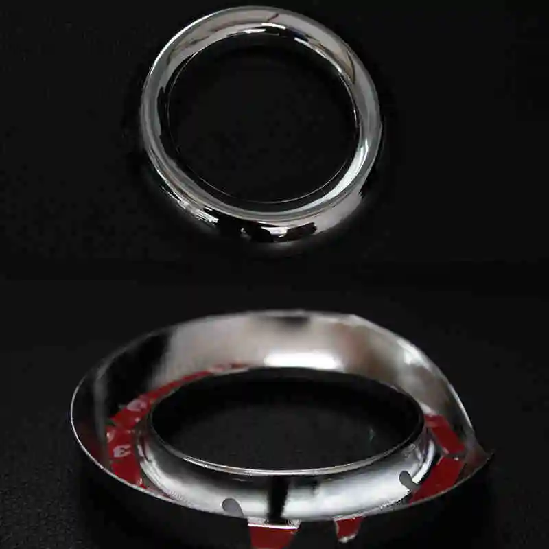 Для FORD ESCORT 2015 Передняя хромированная крышка противотуманной фары из АБС пластика