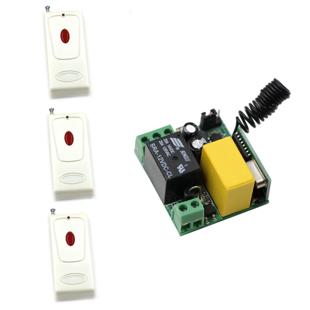 Светодиодный светильник Беспроводной Выключатель с дистанционным управлением RF