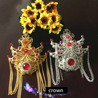 2 colors prince crown swordsman hair accessories ancient hairpin chinese ancient chinese hair accessory king cosplay emperor