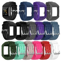 silicone watch band strap bracelet wristband strap replacement band for polar m600 gps sports latest smart watch wrist belt band