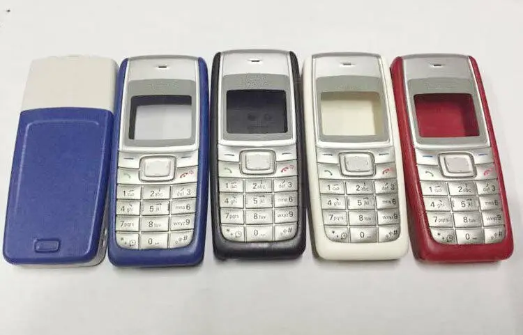 4 цвета Новый Корпус Крышка батарейного отсека чехол клавиатура для Nokia 1110 Замена