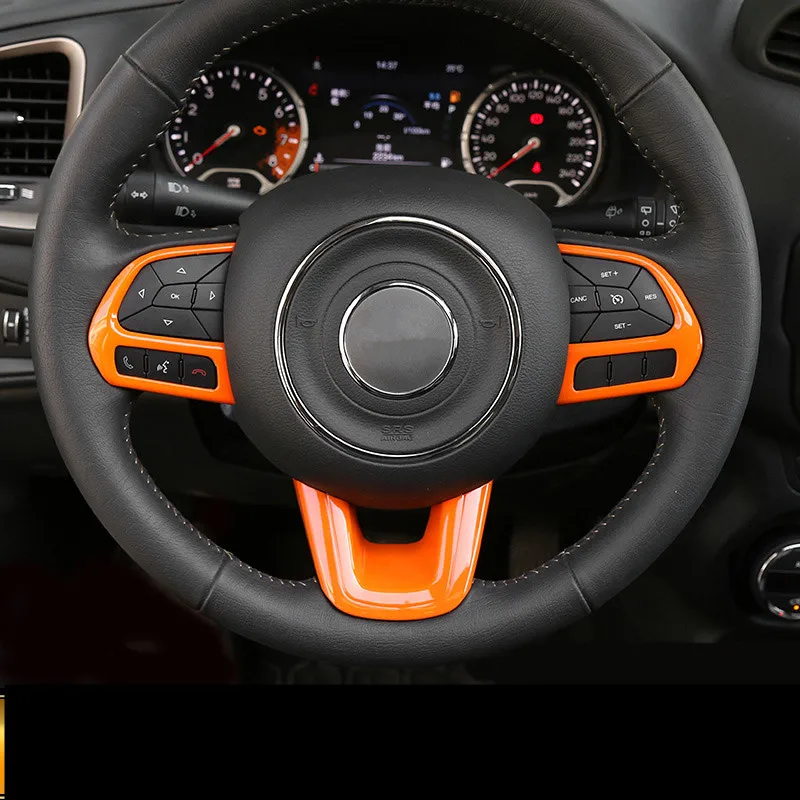 Чехол на руль для Jeep Compass 2017 18 2019 Renegade 2016 17 19 AAA287A | Автомобили и мотоциклы