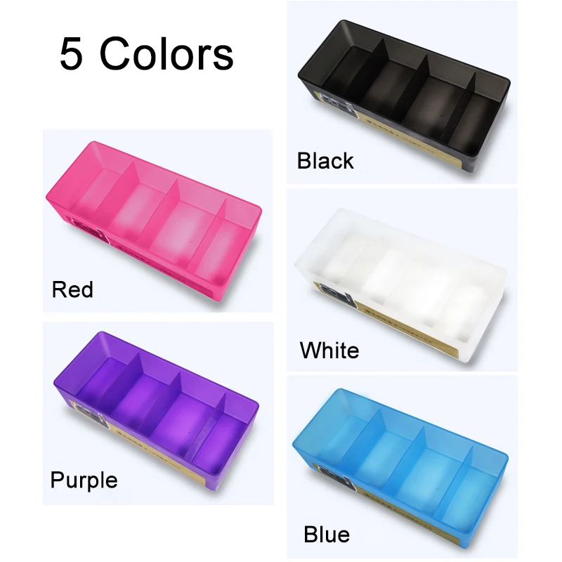 4 Slots False Eyelash Lash Storage Box Organizer Eye Lashes Tweezer Display Holder Case Extension Tool Packaging Supplies | Красота и