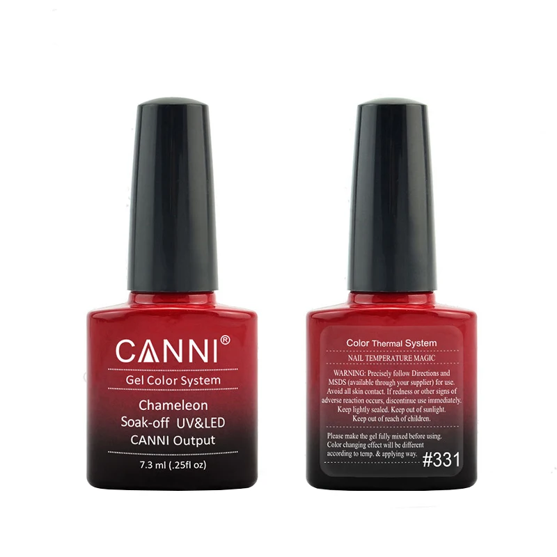Новый 1 Шт. CANNI Тепловой УФ-Гель Польский Температура Изменение Цвета Гель Для
