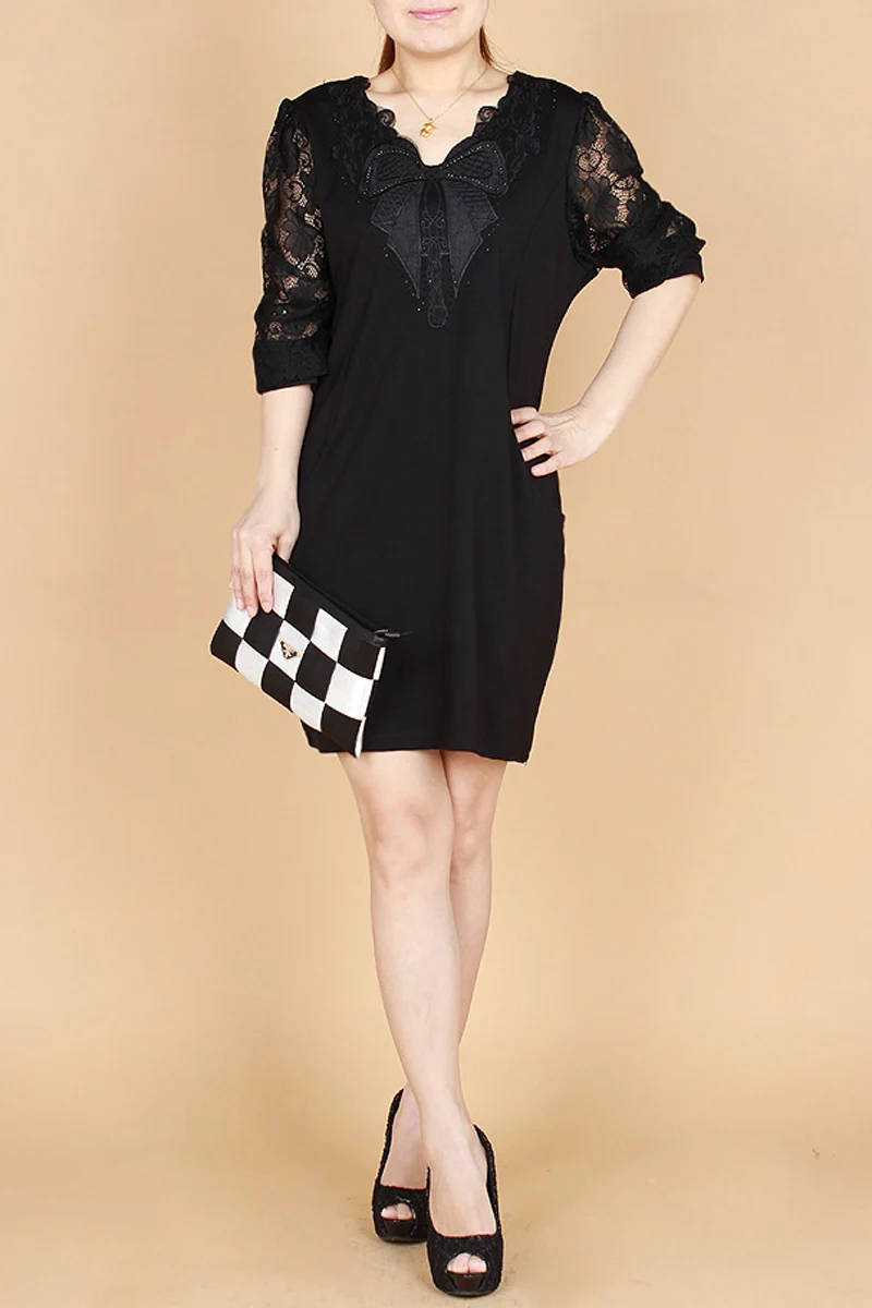 Бесплатная доставка женское платье большого размера XXL XXXL 6XL шифоновое кружевное