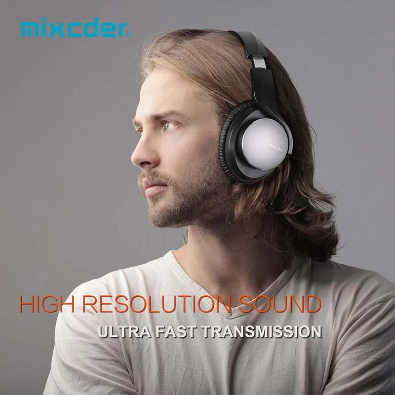Mixcder Shareme5 беспроводные наушники Bluetooth гарнитура обновление авиационного металла