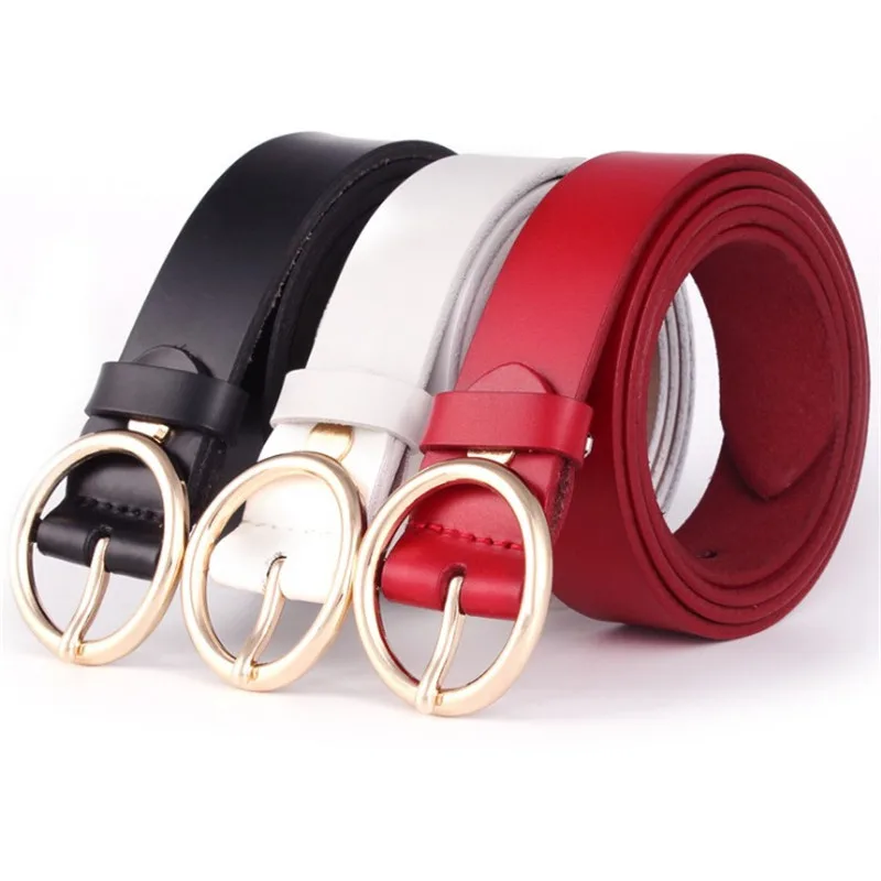 Новинка 2018 официальный ремень золотистого цвета для женщин корейский широкий