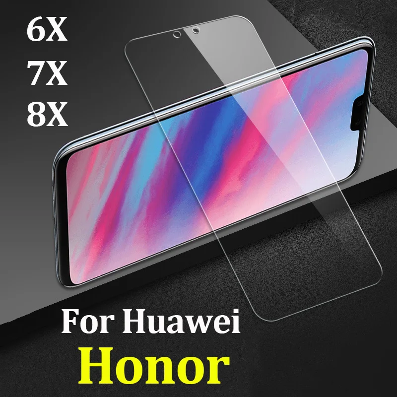 Закаленное стекло 9H для huawei honor 7x8x9 10 lite Защита экрана p 20 30 pro защитная