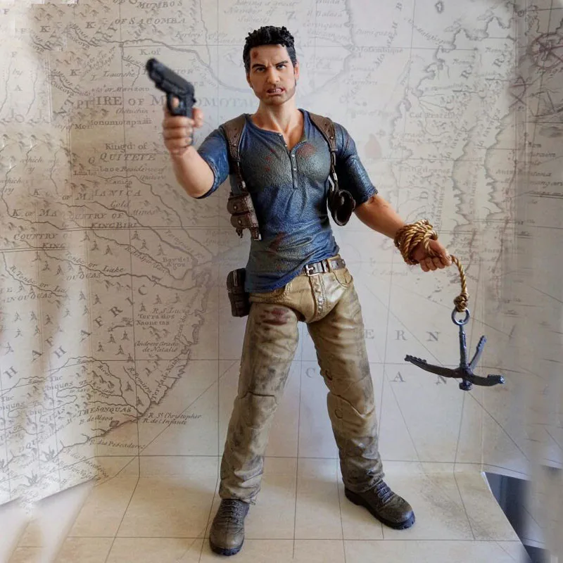 Аниме игра unchared Sir Francis Drake Circle коллекционное издание Натан Дрейк 16 см ПВХ фигурка