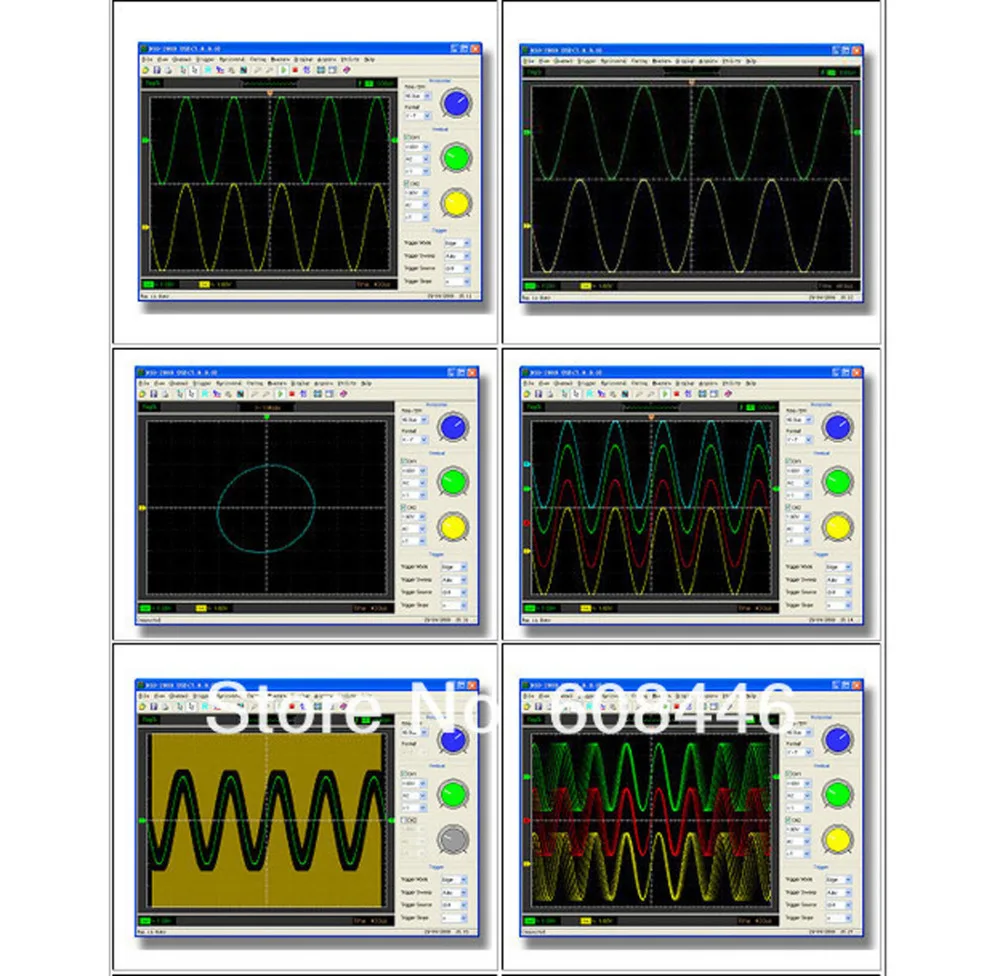 Новый DSO5200 цифровой Виртуальный осциллограф DSO-5200 Портативный Осциллограф USB 200