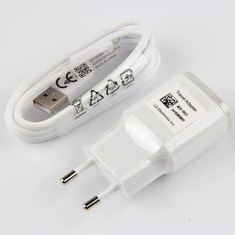 Сетевое зарядное устройство G3 с Micro USB для путешествий LG F460 D855 G2 F260 Nexus 5 E980 1.8A