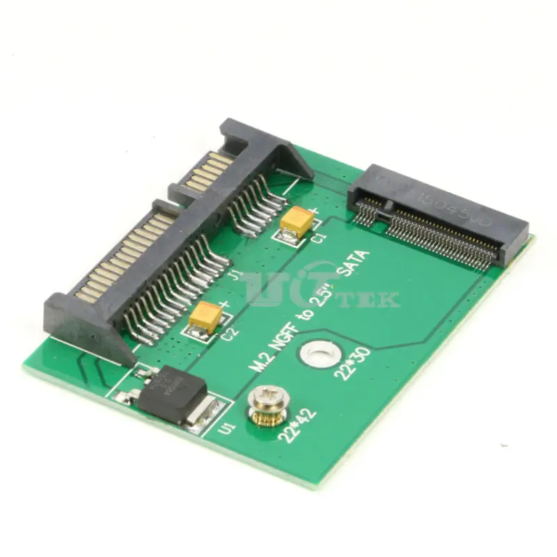 NGFF M.2 SATA 22Pin 2 5 дюймов HDD конвертер адаптер маленькая плата для половины размера