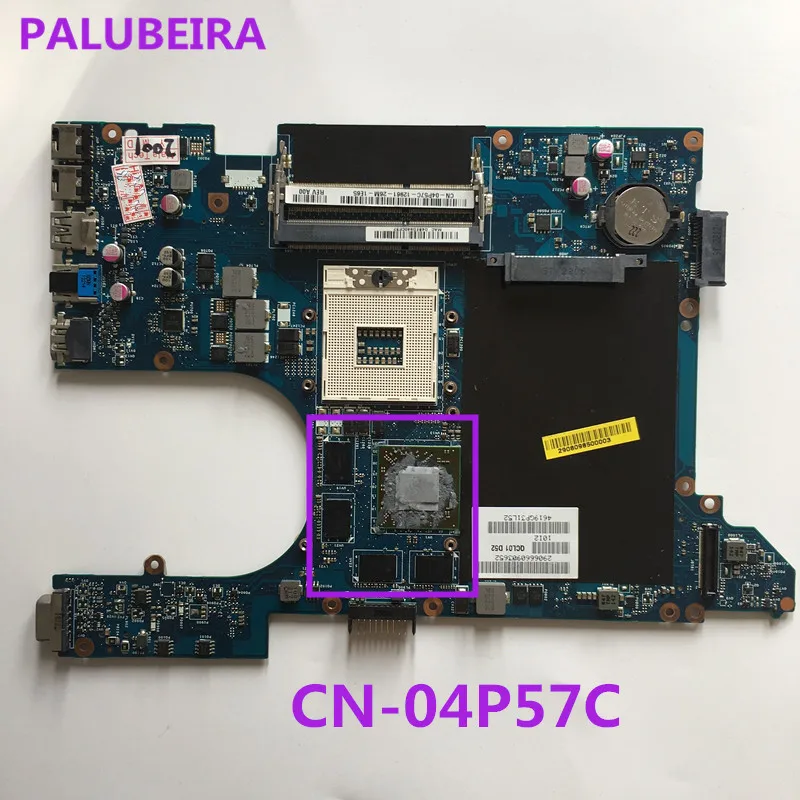 PALUBEIRA CN 04P57C 4P57C для Dell inspiron 15R 7520 Материнская плата ноутбука QCL00 LA 8241P HM77