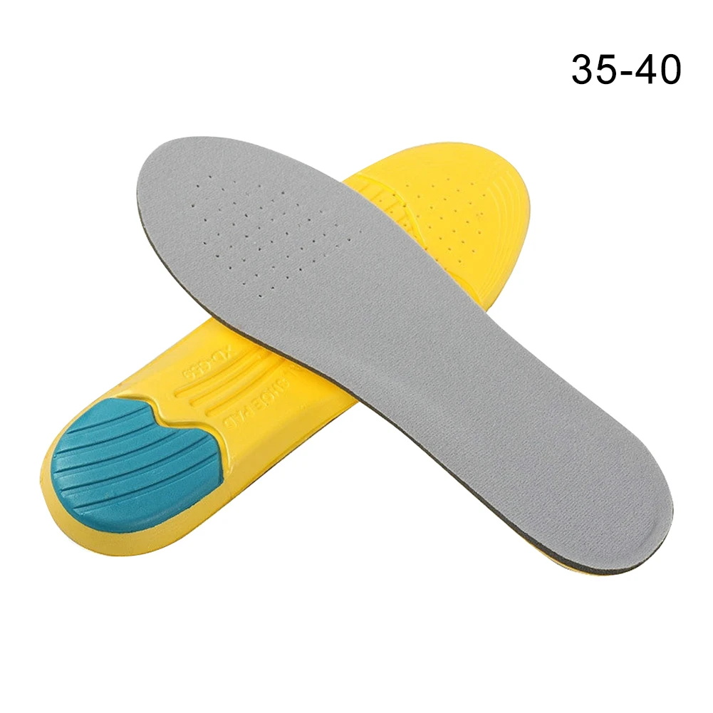 1 пара дышащие многоразовые стельки для мужчин и женщин с эффектом памяти