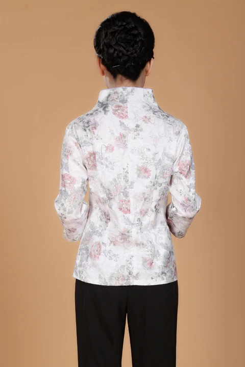 

Shanghai Story new arrival Blend cotton Chinese Women's Embroider Jacket Coat Flowers chinese style Blouses 2309