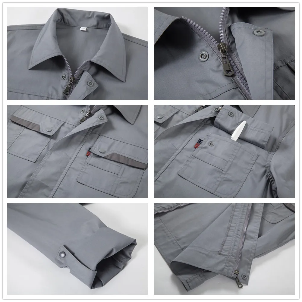 Унисекс светоотражающая куртка с длинным рукавом штаны защитная одежда для