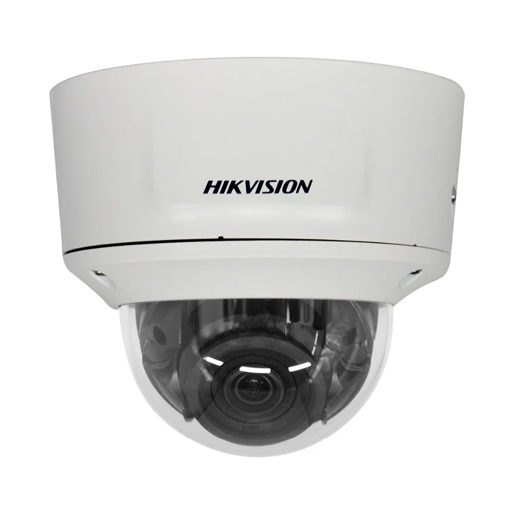 Hikvision 8MP (4 K) купольная PoE IP камера с аудио дома/наружного видео CCTV видеонаблюдения