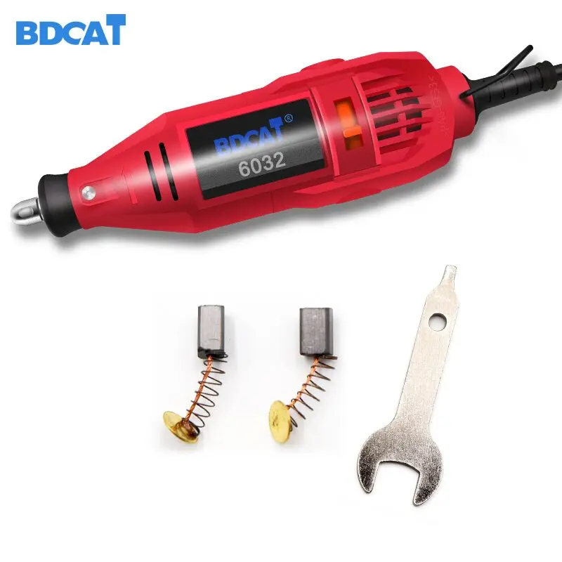 BDCAT 180 Вт электрическая шлифовальная машина Dremel инструмент для гравировки Мини дрель роторная полировальная машинка инструмент с 187 шт. аксессуары для электроинструментов