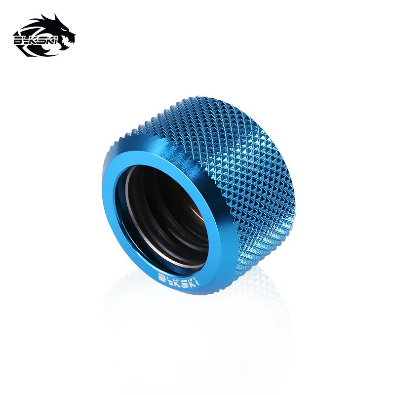 BYKSKI синяя версия G1/4 вилка/фитинг шланга/OD14mm фитинг для жесткой
