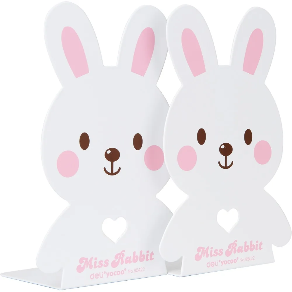 Балык 2 шт./пара мультфильм Металл подставки для книг Корея творческий