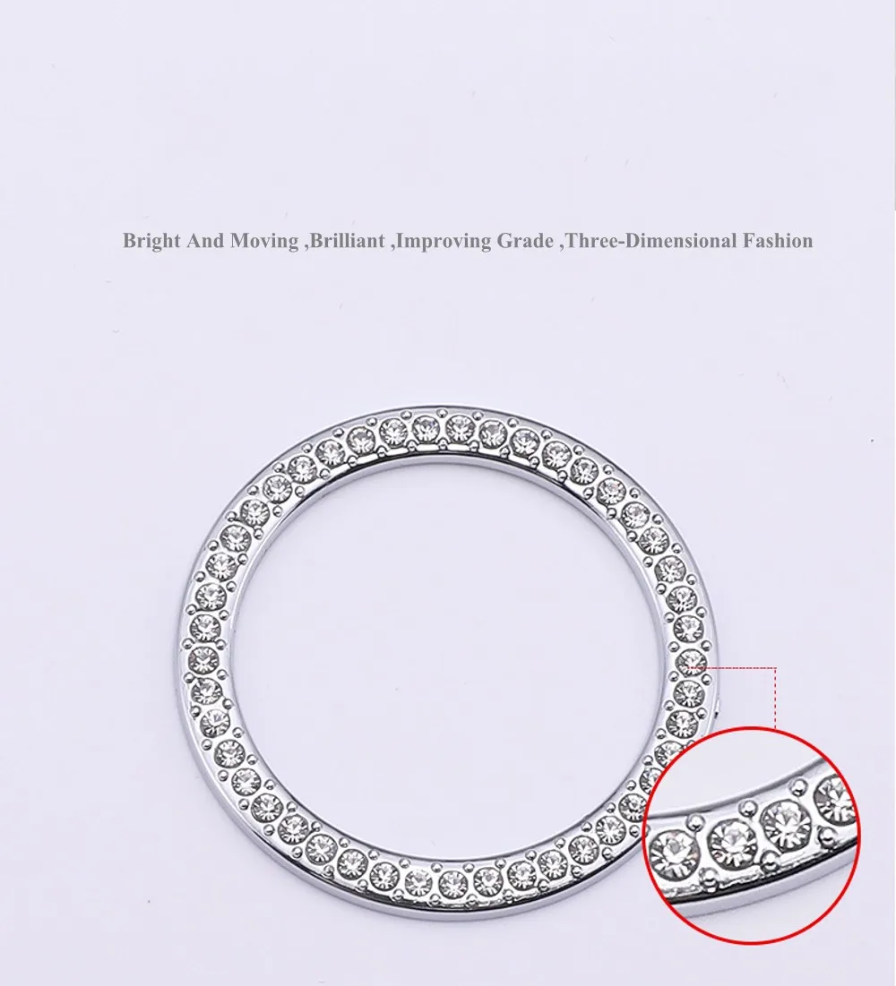 JanDeNing для автомобиля специальные часы рамка кольцо декоративные наклейки с