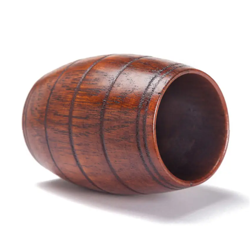 Деревянная чашка натуральная Классическая ель ручной работы Высококачественная