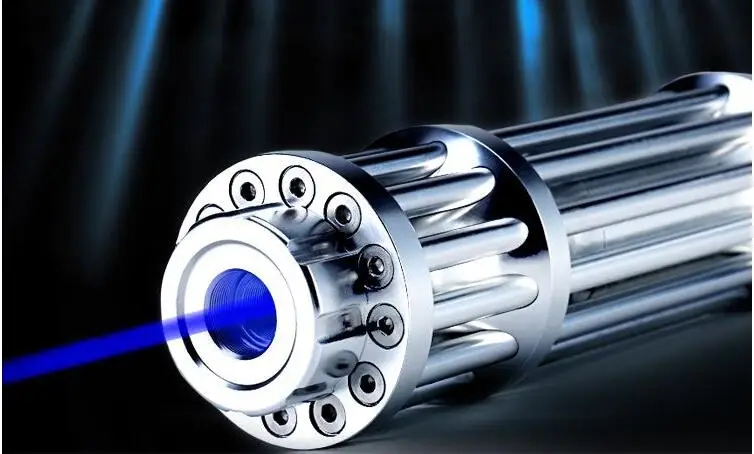 Размер упаковщиком профессионального синий лазерные указки 800w 80000 м 450nm Кемпинг