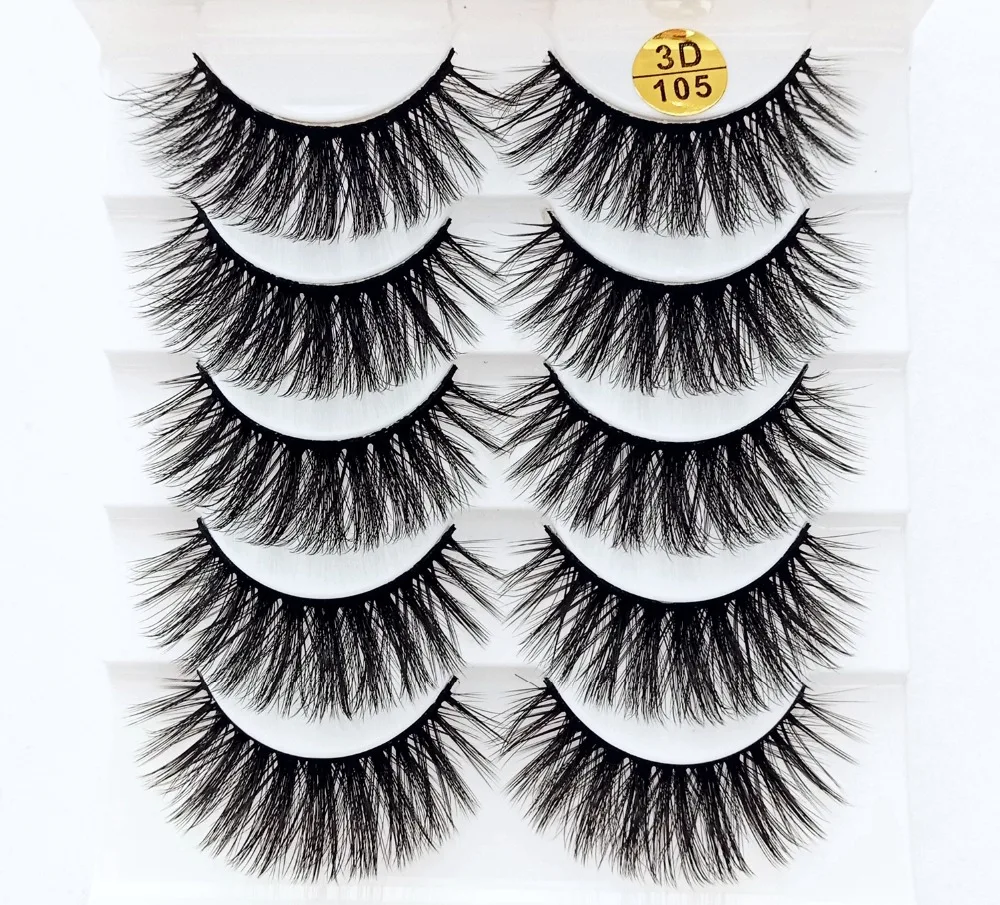 Новые 13 видов стилей 1/3/5/6 пар норки волос накладные ресницы Природный/толстый длинный ресницы тонкими макияж Красота Инструменты выдвижения Wimpers